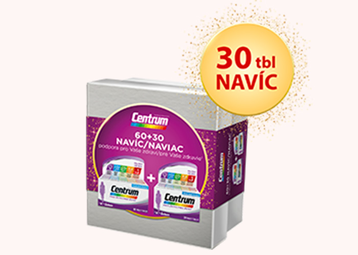 CENTRUM pro ženy Balení 60 + 30 tablet