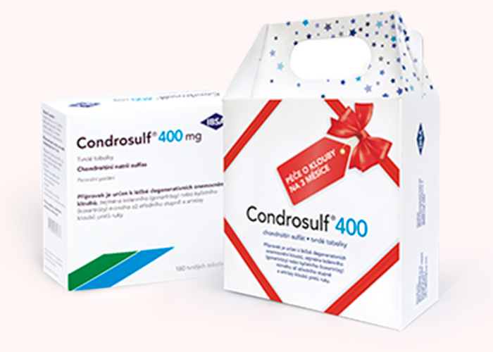 Condrosulf 400 mg, 180 tvrdých tobolek